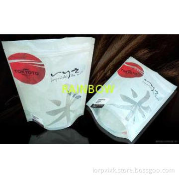 Side - Seal  Stand up Snack Bag Packaging with Zipper for R